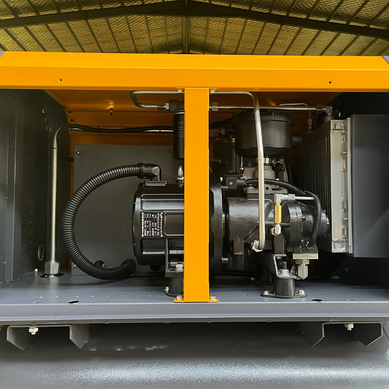 Однофазный промышленный маслозаполненный винтовой компрессор 4.5 kW 6 HP PM VSD