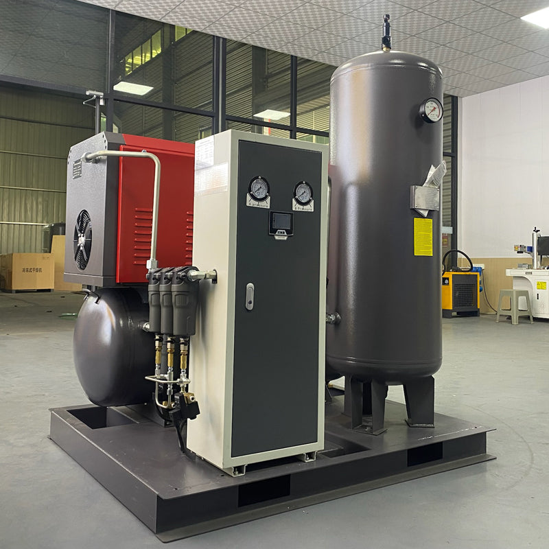 Hot Sale 99.99% Purity Nitrogen Generator 1Nm³/h 0-6Bar 4KW Compressor Energy Saving for Industry