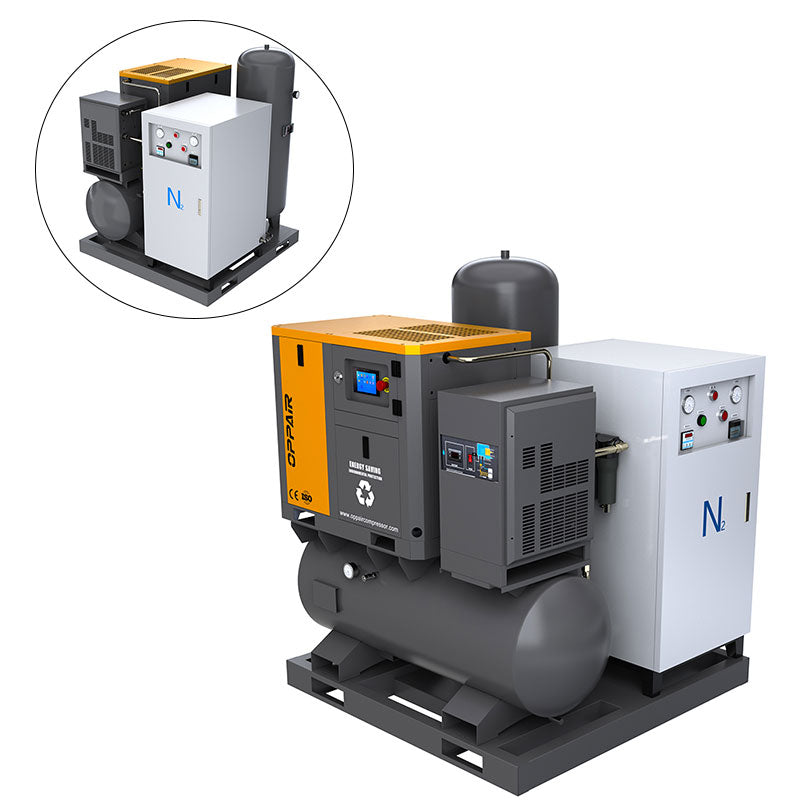 99.99% High Purity Nitrogen Generator Laser Cutting 5 Grade Precision Filter