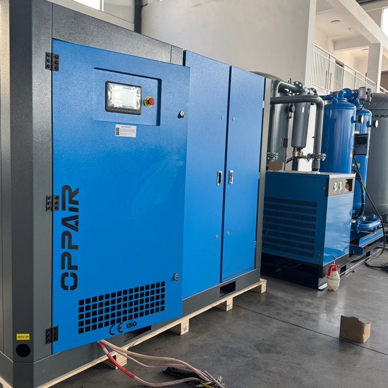 Professional 99.99% High Purity Nitrogen Generator 100Nm³/h 8Bar 75KW Compressor for Laser Cutting