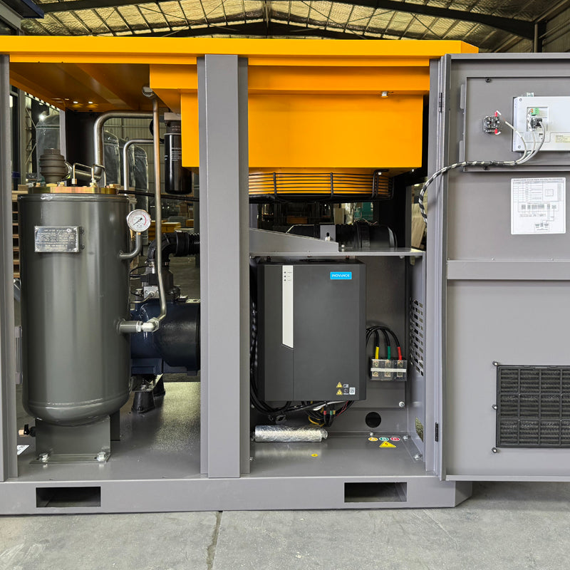 OPP-50PV 37kw 50hp 5.0-6.8m3/min 7/8/10/12bar PM VSD Screw Air Compressor Stable and Durable Machine
