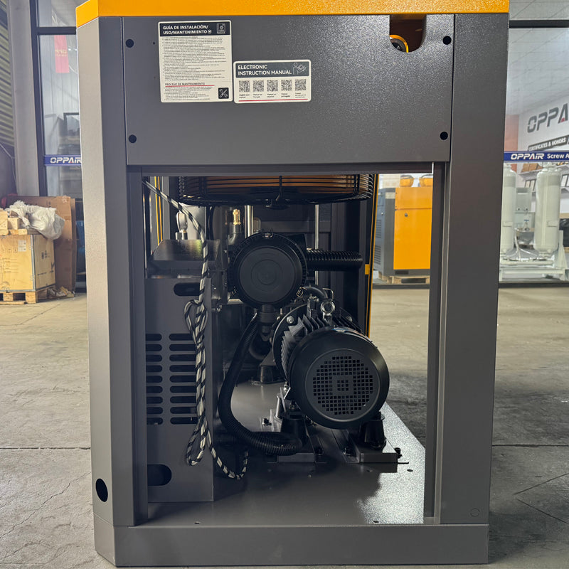 Compresor de aire de tornillo OPP-30PV 22 kW 30 HP 2.7-3.8 m³/min 7/8/10/12 bar, suministro directo de fábrica