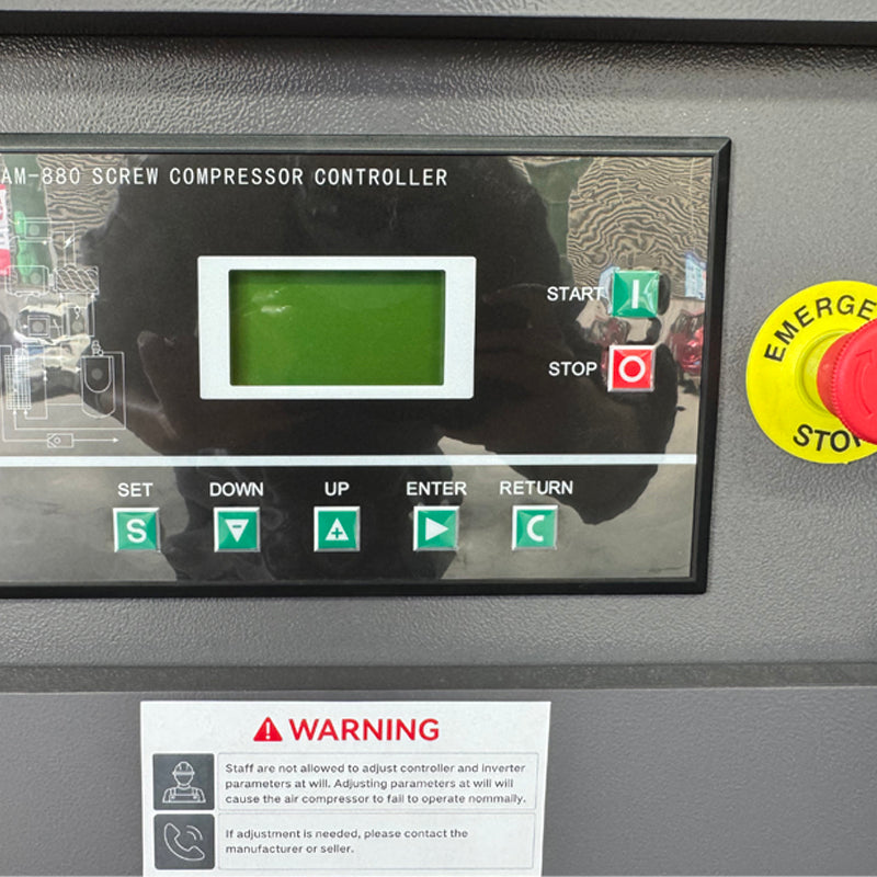 ضاغط هواء لولبي بسرعة ثابتة OPP-30F بقدرة 22kW و30HP مبرد بالهواء