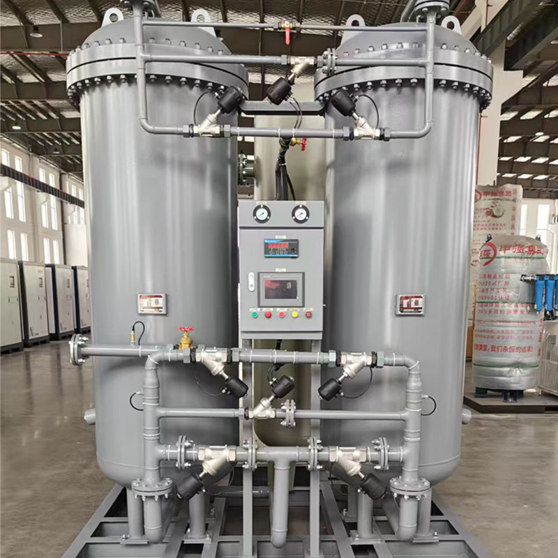 ماكينة إنتاج نيتروجين N2 خاصة بالليزر بنقاء 99.99% وتدفق 200Nm³/h و8bar وضاغط 132kW