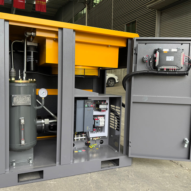 OPP-20PV 15kw 20hp 1.9-2.5m3/min 7/8/10/12bar Rotary Air Compressor Low Noise Energy Saving Compressor