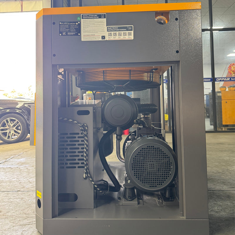 Винтовой компрессор OPP-50PV 37 kW 50 HP 5.0–6.8 m³/min 7/8/10/12 bar PM VSD, надёжная конструкция