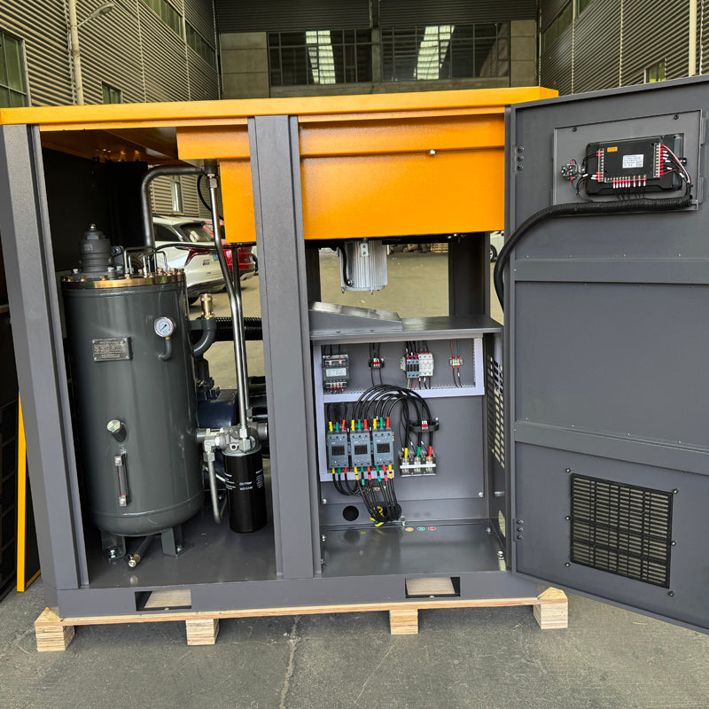 ضاغط هواء لولبي بسرعة ثابتة OPP-100F بقدرة 75kW و100HP وتدفق 10.0-13.4m³/min