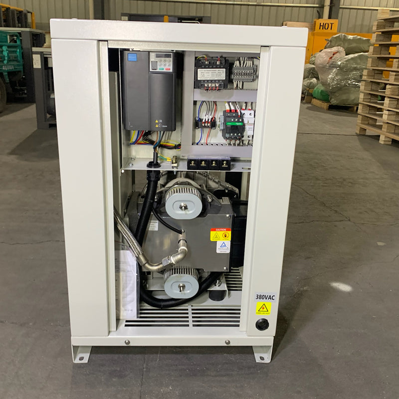 5.5kw 11kw 16.5kw 无油涡旋节能螺杆空压机 8/10bar 变频 工厂用