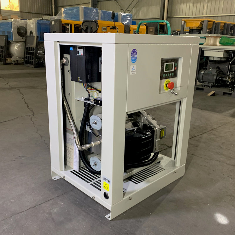 Belt Low Noise Screw Air Compressor 11kw 5.5kw 1.2m3/min Oil Free Scroll Air Compressor 8bar 10bar for Industrial Equipment