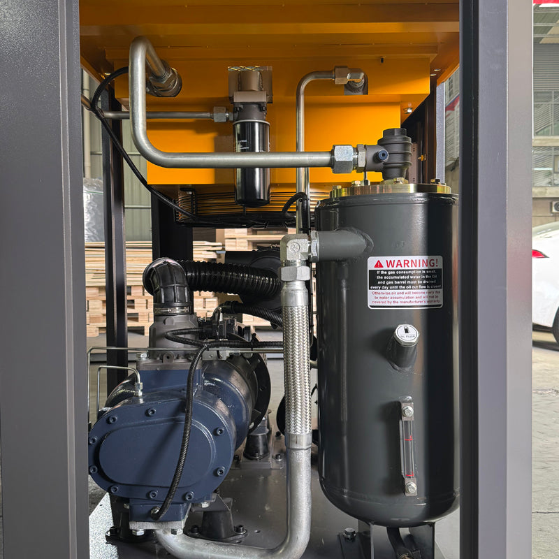 Винтовой компрессор OPP-50PV 37 kW 50 HP 5.0–6.8 m³/min 7/8/10/12 bar PM VSD, надёжная конструкция