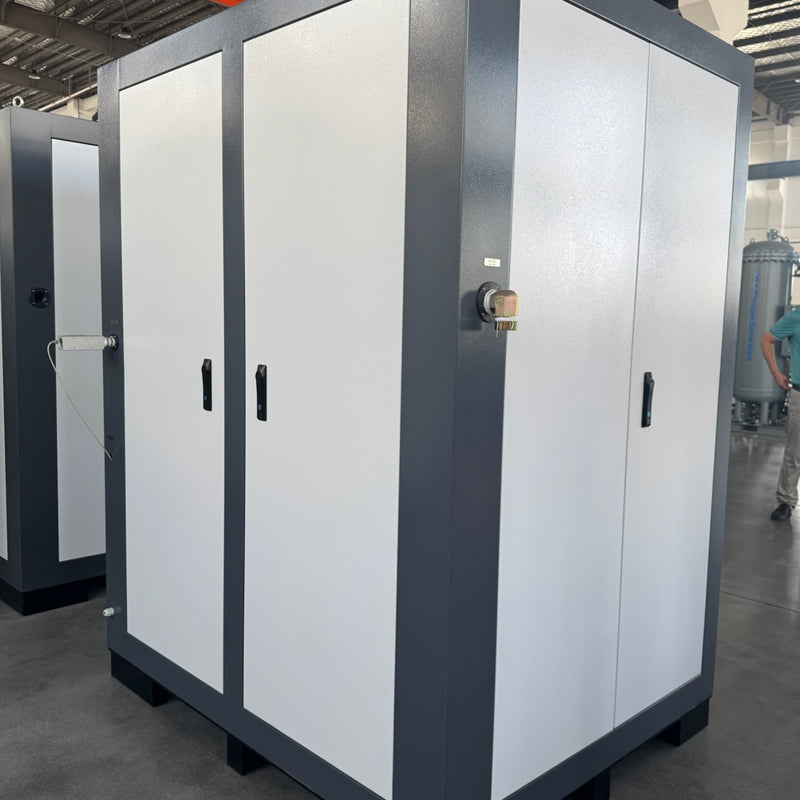 Intelligent PLC Control 90-99% Nitrogen Generator 150Nm³/h 16Bar 37KW Compressor
