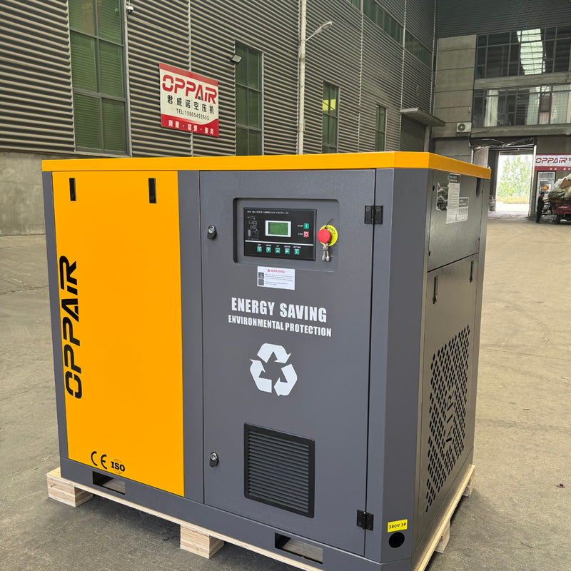 OPP-50F 37kw 50hp 5.0-6.8m3/min 7/8/10/12bar Screw Air Compressor Source Factory After-sales Guarantee