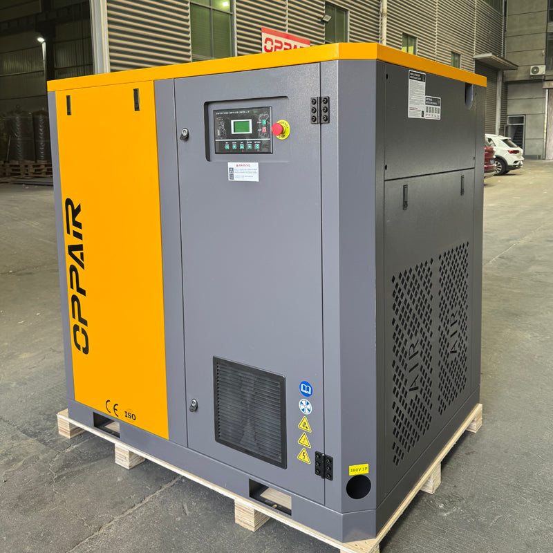OPP-75F 55kw 75hp 7.6-10.0m3/min 7/8/10/12bar High Cost-performance Ratio Screw Air Compressor