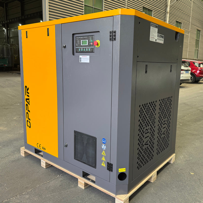 OPP-100F 75kw 100hp 10.0-13.4m3/min 7/8/10/12bar Screw Air Compressor Energy-saving and Environmentally Friendly