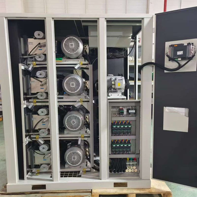 China Oil Free Machine 44kw 55kw Scroll Air Compressors Screw Type High Efficent for Medicine Industrial