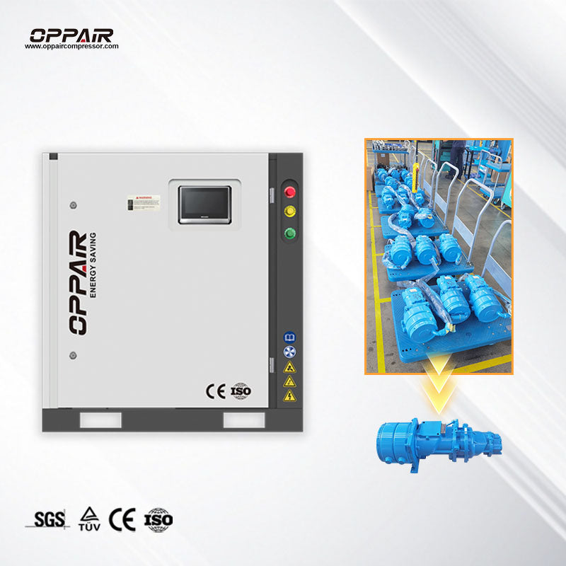 Screw Air Compressor oil cooled 11kw 15hp 7/8/10/12bar For Industrial Equipment Compresor De Tornillo Rotary air Compressor