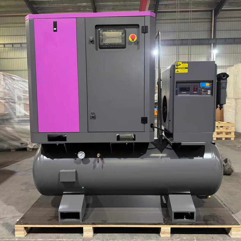 Промышленный винтовой компрессор 4 в 1 OEM 7–20 bar для лазерных станков 1.5–30 kW
