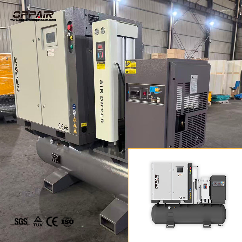 OPPAIR PM VSD 5-IN-1 Laser Screw Air Compressor with Modular Dryer