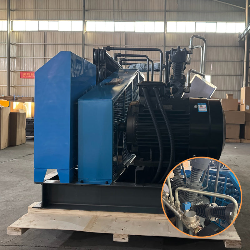 Industrial Air Booster 6.0m3 Air Cooling Type Compressor for Power Plant &amp; Mining Site
