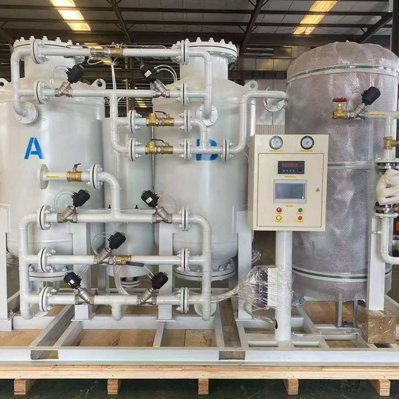 مولد نيتروجين N2 فائق النقاء 99.999% وتدفق 150Nm³/h و8bar وضاغط 110kW