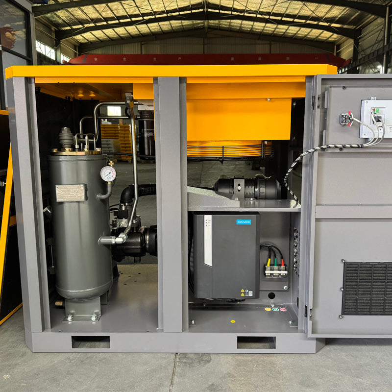 Compresor de aire de tornillo OPP-30PV 22 kW 30 HP 2.7-3.8 m³/min 7/8/10/12 bar, suministro directo de fábrica