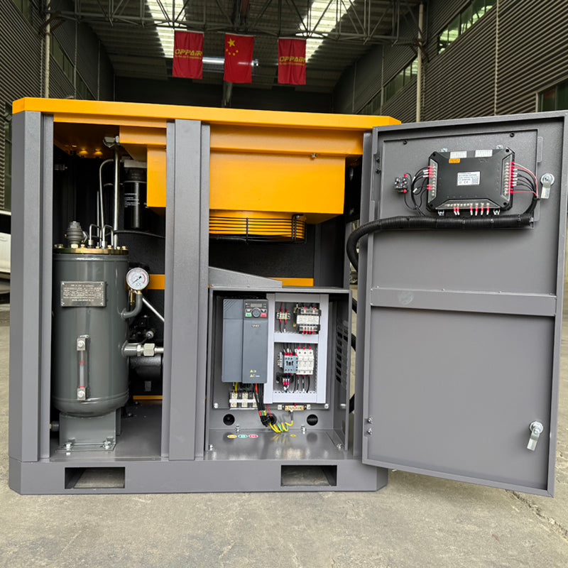 OPP-20PV 15kw 20hp 1.9-2.5m3/min 7/8/10/12bar Rotary Air Compressor Low Noise Energy Saving Compressor