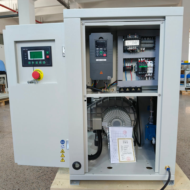 Безмасляный спиральный компрессор с ременным приводом 38.5 kW 44 kW 55 kW 8 bar 10 bar