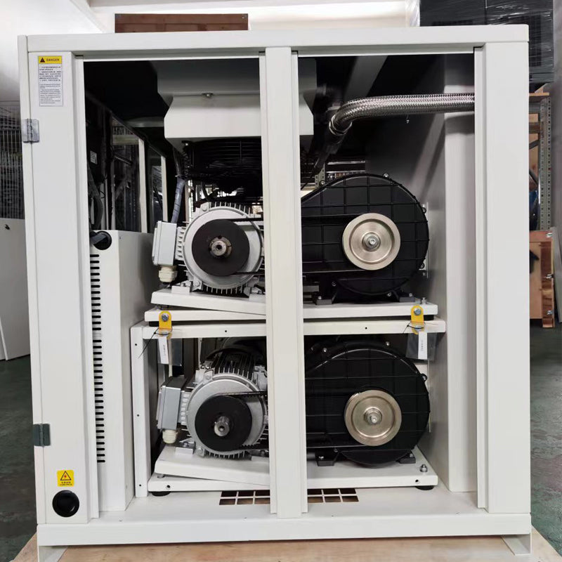 Безмасляный спиральный компрессор с ременным приводом 38.5 kW 44 kW 55 kW 8 bar 10 bar
