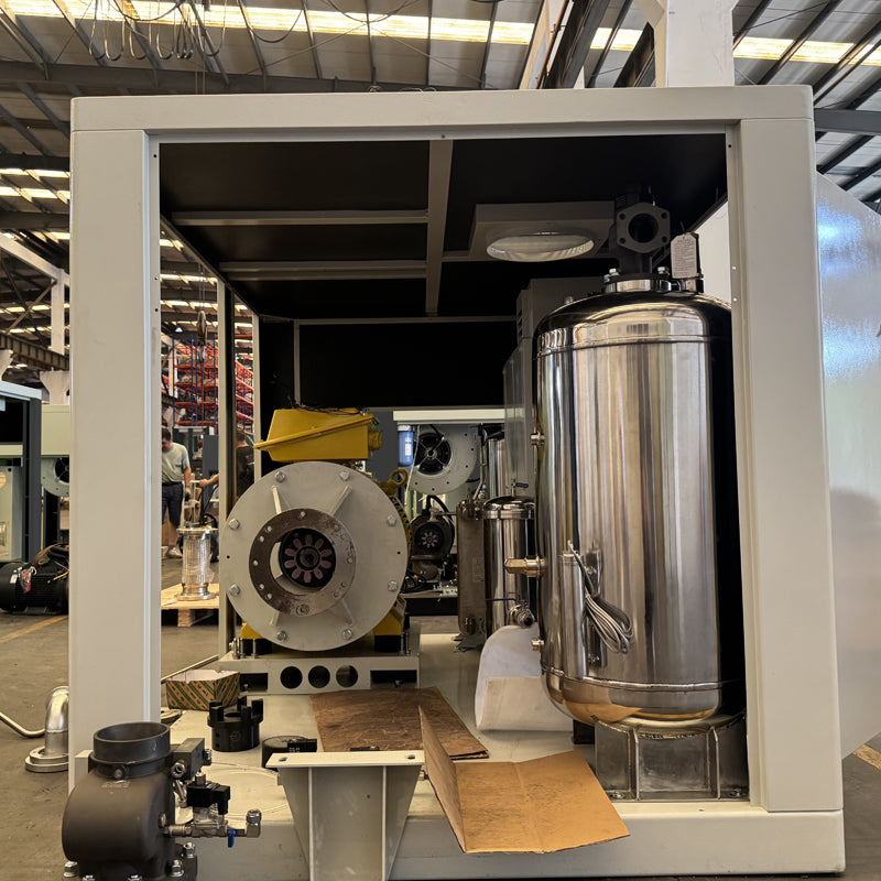 Безмасляный винтовой компрессор PM VSD 22 kW 37 kW 45 kW 55 kW 8–12.5 bar для выдува ПЭТ