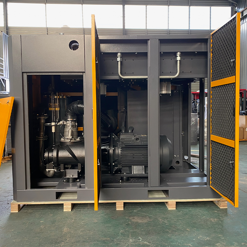 High power 250kw 20bar Two Stage Screw Air Compressor for Blow Molding