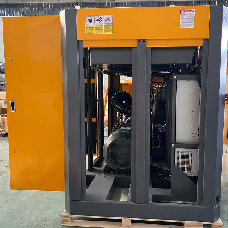 Dual Stage Industrial Screw Air Compressor 8/13/15bar Hanbell Air End