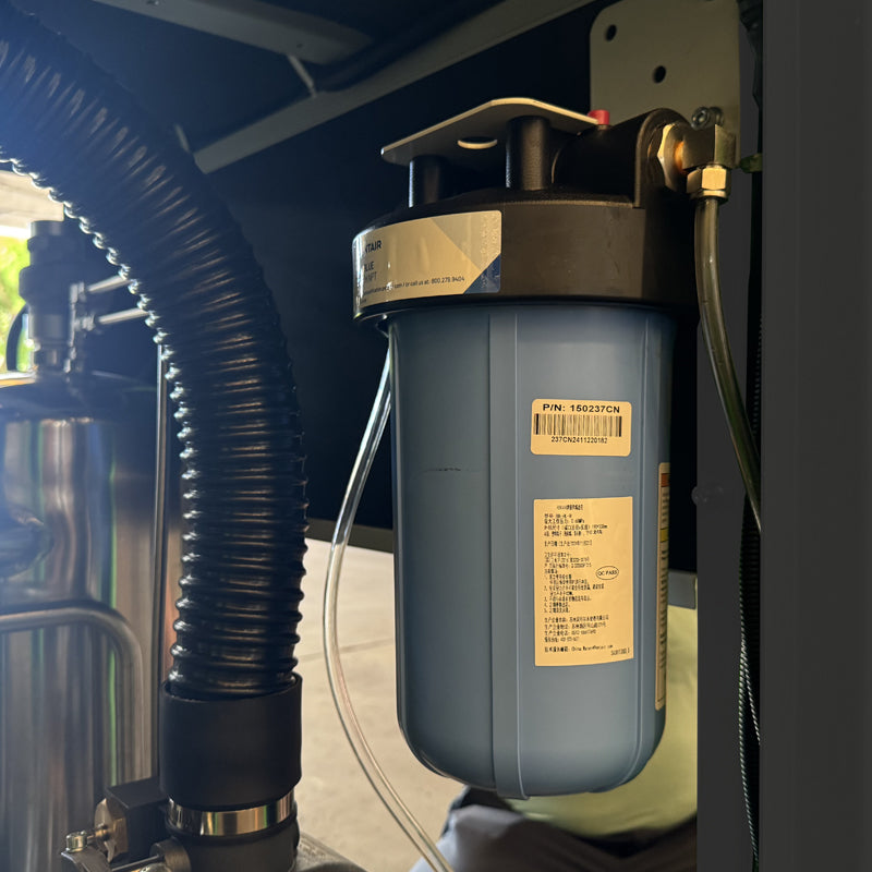OPPAIR Smart Water Injection Oil-Free Screw Compressor 22kw 30kw 37kw 45kw 55kw Low Noise Screw Compressor For Textile Factory