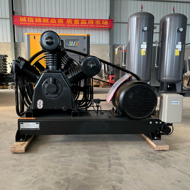 Compresor booster de tornillo 40 bar integrado para línea de producción de soplado de botellas PET