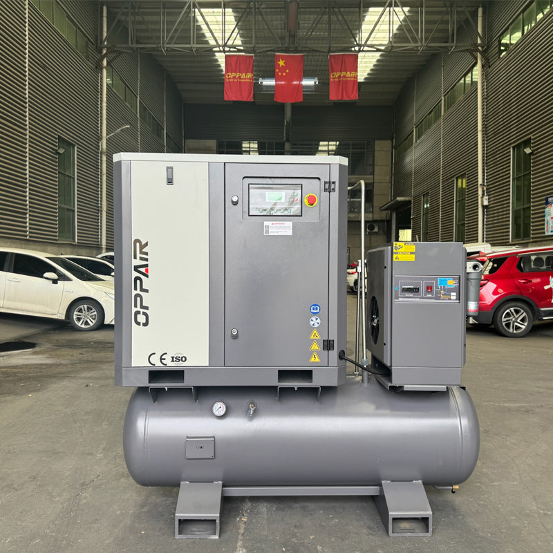 Compresseur d'air à vis économe en énergie 11 kW pour l'industrie du bois