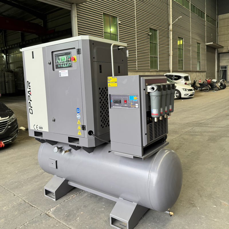 Compresseur d'air à vis économe en énergie 11 kW pour l'industrie du bois