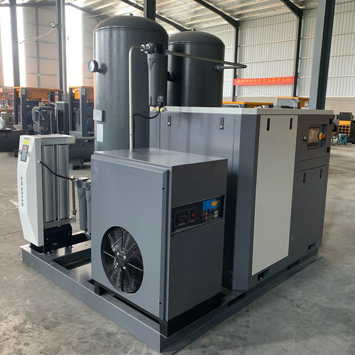 1.6Mpa 232Psi Skid Mounting Laser Screw Air Compressor 37Kw 40hp 50hp