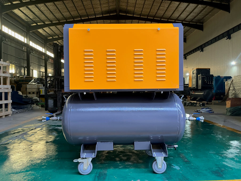 OPPAIR 4 kW 5,5 kW 7,5 kW 0,52-1,2 m³/min 2-in-1-Schraubenkompressor