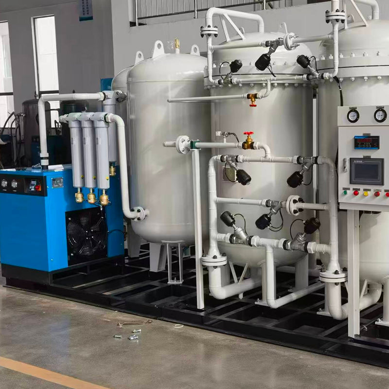 محطة أكسجين PSA موثوقة لتوليد الغاز بسعة 1-300Nm³/h ونقاء 93% لتعبئة الأسطوانات