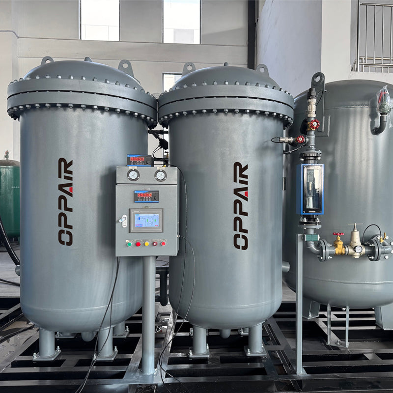 Nouveau générateur d'oxygène PSA à faible coût de maintenance avec automate pour exploitation agricole