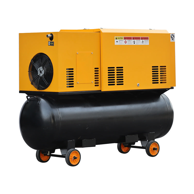 Compresseur d'air à vis 4 en 1 15 kW 20 HP sur roues, livraison directe usine