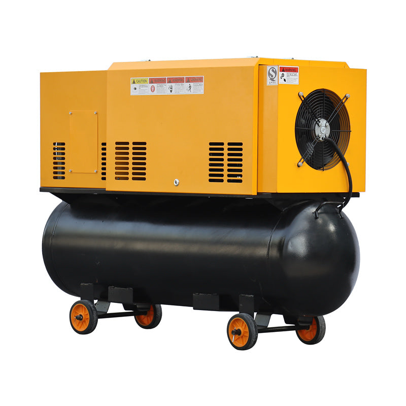 Compresseur d'air à vis 4 en 1 15 kW 20 HP sur roues, livraison directe usine