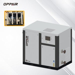 OPPAIR Shanghai Oil Free Screw Air Compressor 75kw 160kw 110kw Water Injected Screw Rotary Air Compressor 8bar 10bar No Oil