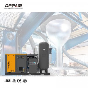 30 bar 40 bar 37kw 50hp Skid-Mounted Air Booster Compressor High Pressure Screw Air Compressor for Pet Bottle