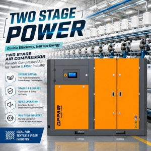 Two Stage compresores de aire PM VSD 110kw 250kw Baosi for industrial