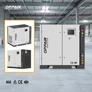 Industrial rotary screw air compressor oil less OPPAIR