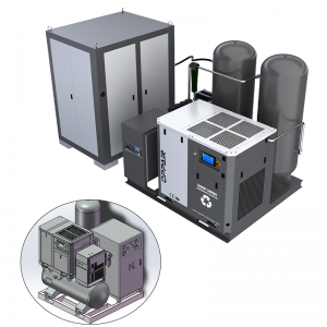 Industrial Nitrogen Generator Portable Nitrogen Maker 8bar 7.5kw 300L