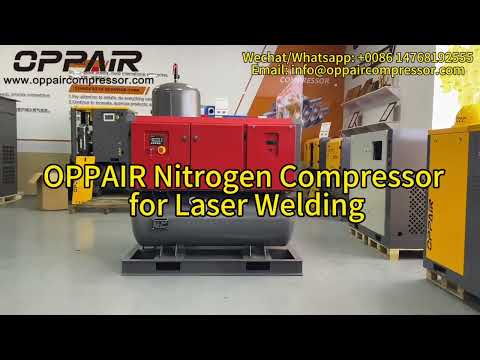 Small, high-purity nitrogen generator specifically designed for handheld laser welding